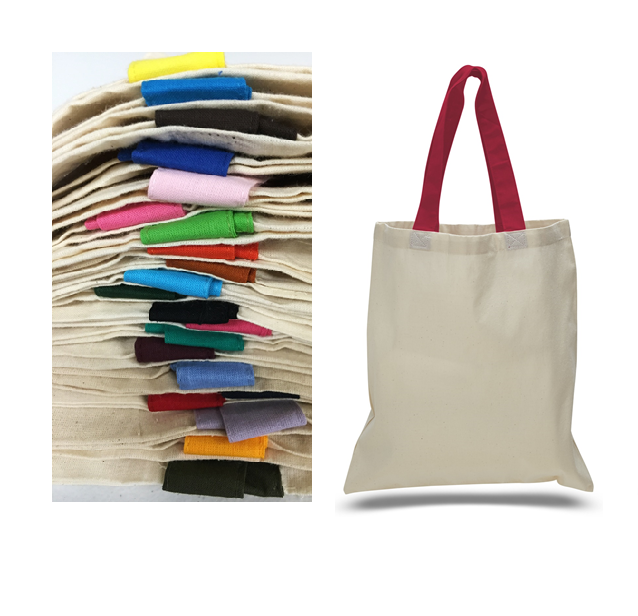 PROMOSYON RENKLİ HAM BEZ ÇANTA